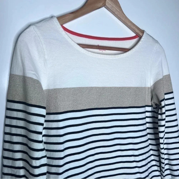Boden Stripe Long Sleeve Top Size Small - Picture 3 of 8